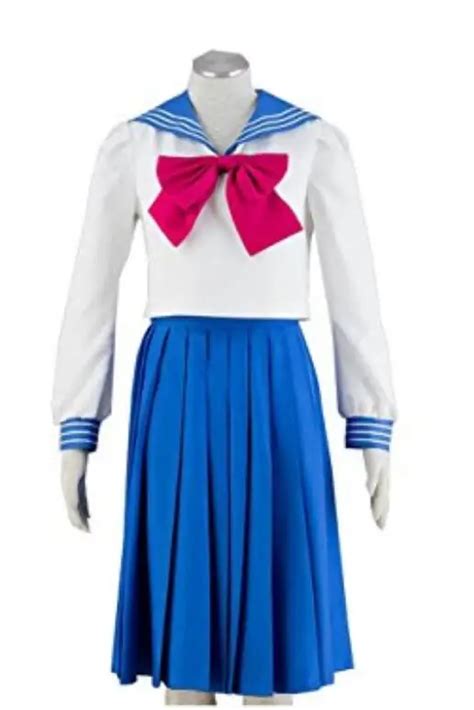 Sailor Moon Tsukino Usagi Cosplay Costume party school girls japanese ...