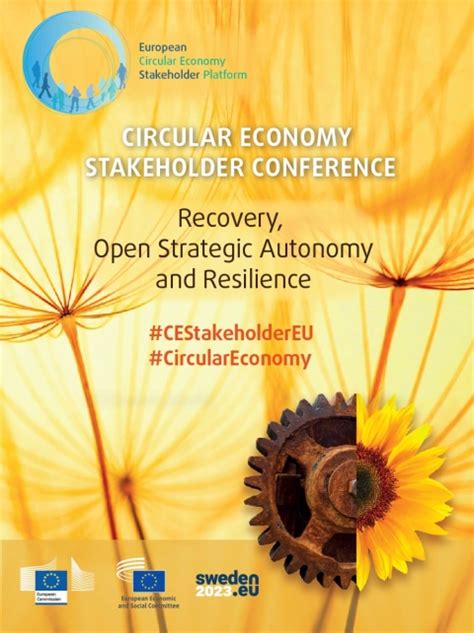 Eu Circular Economy Stakeholder Platform Annual Conference 2023 European Economic And Social