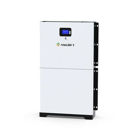 Asgoft Stackable Modular 51 2v 14 33kwh Lifepo4 Lithium Ion Home Solar System 48v 280ah Energy