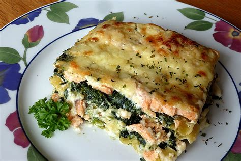 Lachs Spinat Lasagne Von Kochmaus Chefkoch De