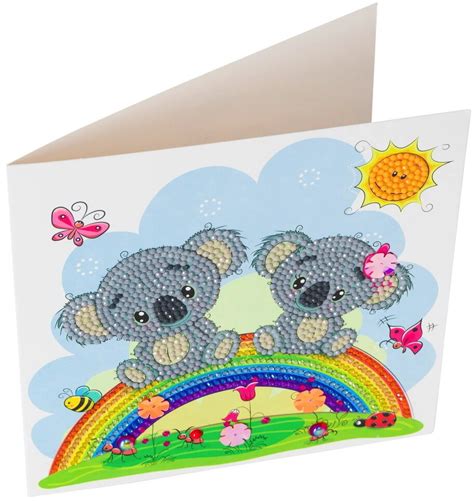 Craft Buddy Cck A Crystal Card Kit Koala Modellpferdeversand