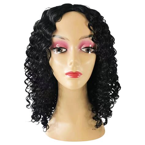 Small Curly Wigs Are Popular Among Women In Africa With Gradient Hair