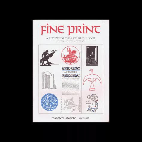 Fine Print, Vol 9, No 1, 1983 - Design Reviewed