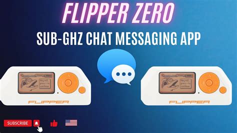 Flipper Zero Sub Ghz Chat Messaging Application Using Lab Flipper Net