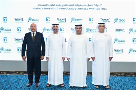 Adnoc First Company In The Middle East To Receive Iscc Certification To