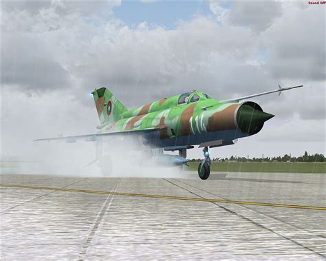 Bulgarian Air Force Mig 21mf For Fsx