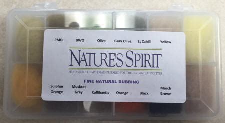 Nature S Spirit Fine Natural Dubbing Worley Bugger Fly Co