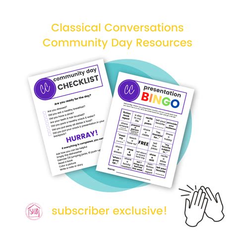 Classical Conversations Community Day Simple Home Blessings