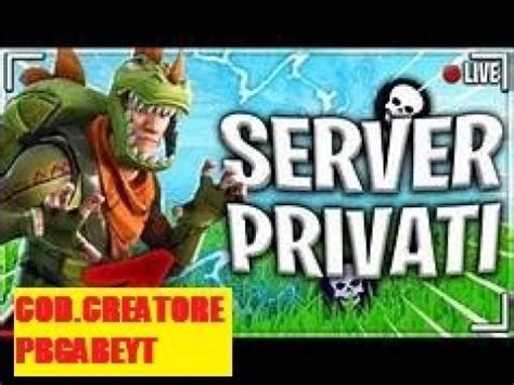 Gioco Con Gli Iscritti Ai Server Privati Cerco Moderatore Fortnite