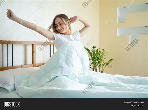 Woman Waking Her Bed Image And Photo Free Trial Bigstock