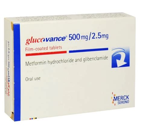 Metformin Glibenclamide Mg Glucovance Tablets S Rocket Health