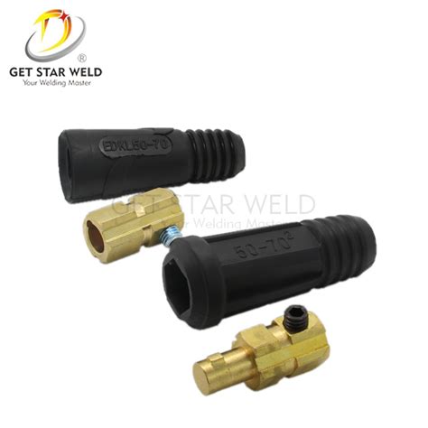 Get Star Weld Euro Style Socket Plug Welding Cable Connectors 10 25