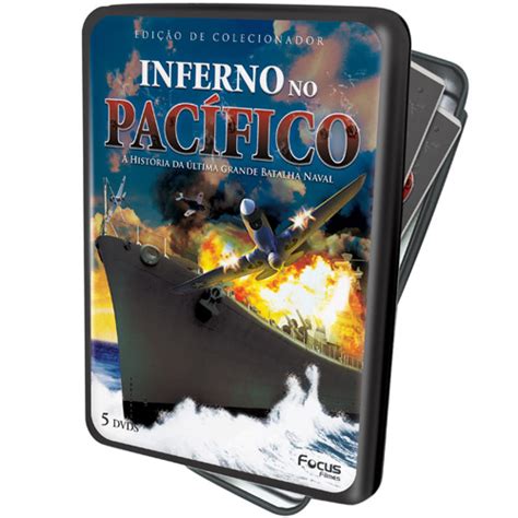 Lata Inferno no Pacífico Edição de Colecionador 05 DVDs Submarino