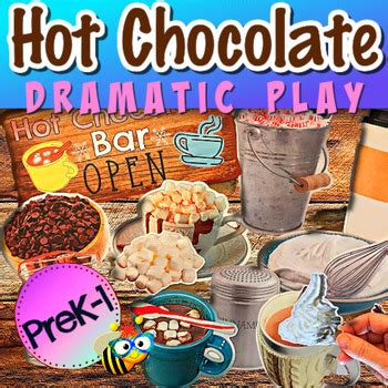 Dramatic Play Hot Chocolate Bar By Miss Fuzzy Bee TPT