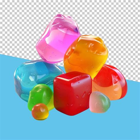 Gumdrop Objeto Isolado Fundo Transparente Psd Premium