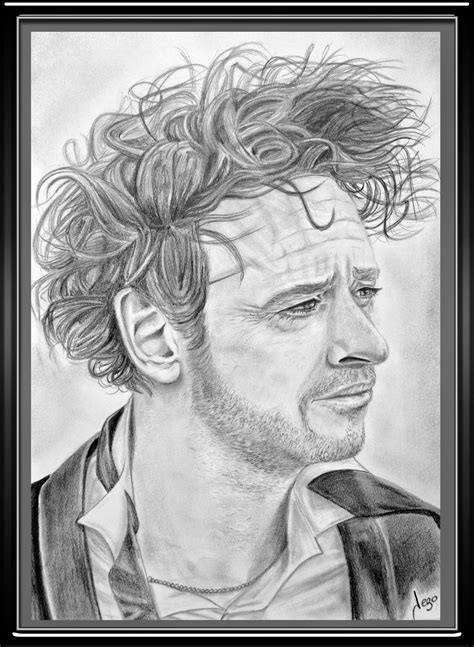 Retratos Realistas Y Dibujos Retrato Realista De Gustavo Cerati