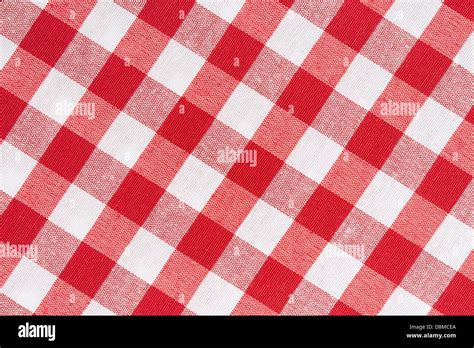 Red Gingham Background Hi Res Stock Photography And Images Alamy