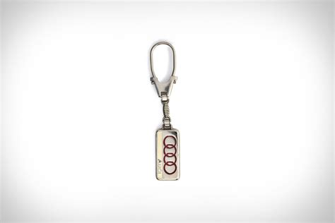 Mr Cupps X Uncrate Vintage Audi Logotype Keychain Uncrate