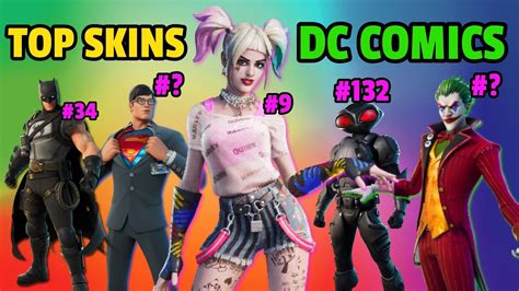 Top De Todas Las Skins De Dc En Fortnite Ordenadas De Peor A Mejor