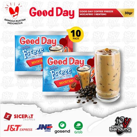 Jual Good Day Coffee Freeze Mocafrio Sachet Gr Shopee Indonesia