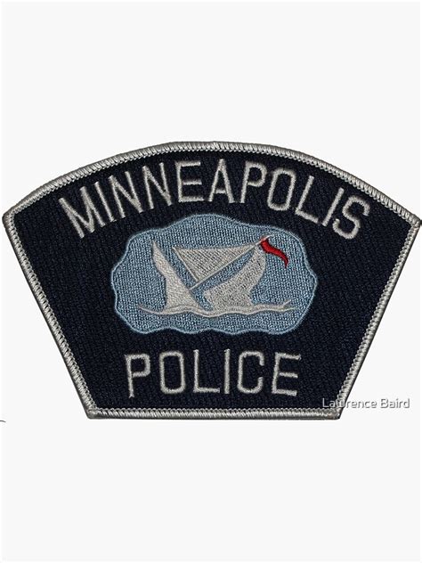 Sinking Minneapolis Police Department Sticker For Sale By Lawrence