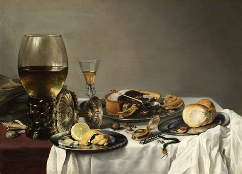 Pieter Claesz Painting For Sale Still Life With Roemer Tazza 1640