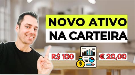 Comprei uma NOVA AÇÃO pra minha carteira de Dividendos YouTube