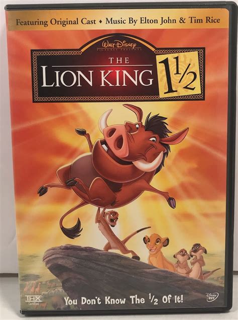 Walt Disney The Lion King 1 1 2 Special 2 Disc DVD With Bonus Features