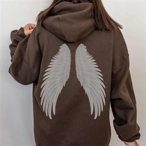 Angelcore Clothes Angel Hoodie Fairy Core Fairy Grunge Hoodie Etsy