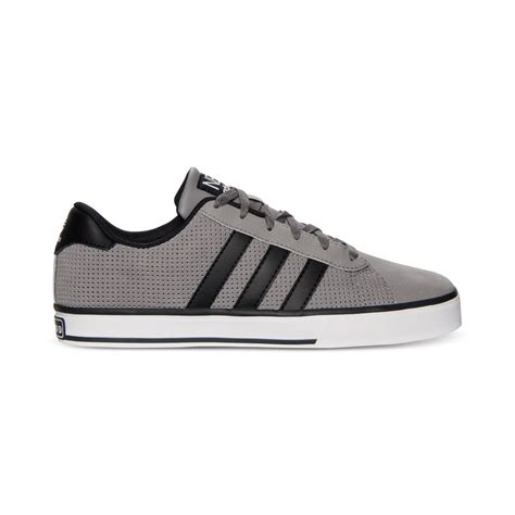 Adidas Mens Neo Se Daily Vulc Casual Sneakers From Finish Line In Gray For Men Mysteryblack