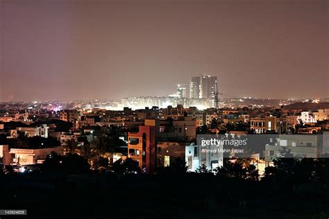 Hyderabad Skyline High Res Stock Photo Getty Images