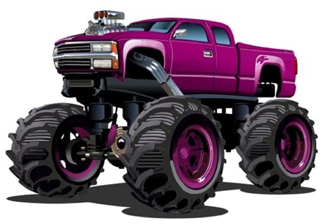 Pin By Michael Luzzi On Cartoon Art Monster Trucks Car Art Cartoon Monsters