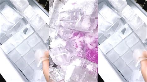 ASMR HARD ICE EATING CRUSHED ICE IGLOO ICE ICE EATING YouTube