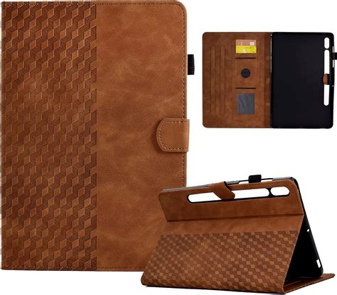 Dabaca Case For Lenovo Tab P12 Case 12 7 Inch 2023 Pu Leather Wallet