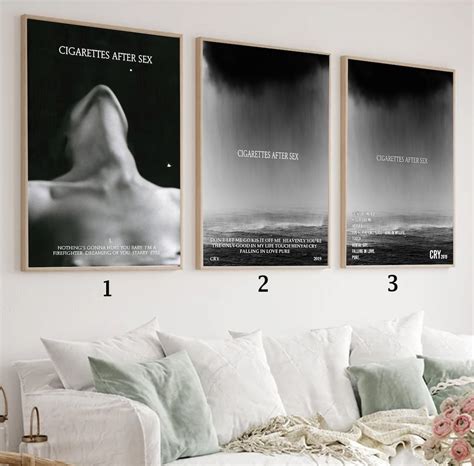 Custom Cigarettes After Sex Album Poster Etsy