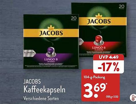 Jacobs Kaffeekapseln Angebot Bei Aldi Nord