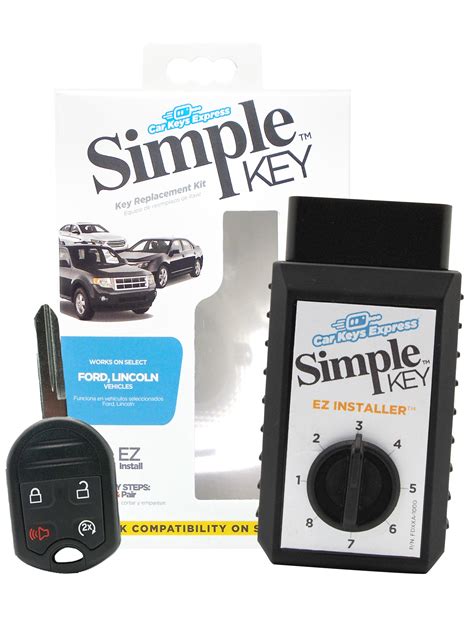 Ford Simple Key 4 Button Remote And Key Combo With Remote Start For