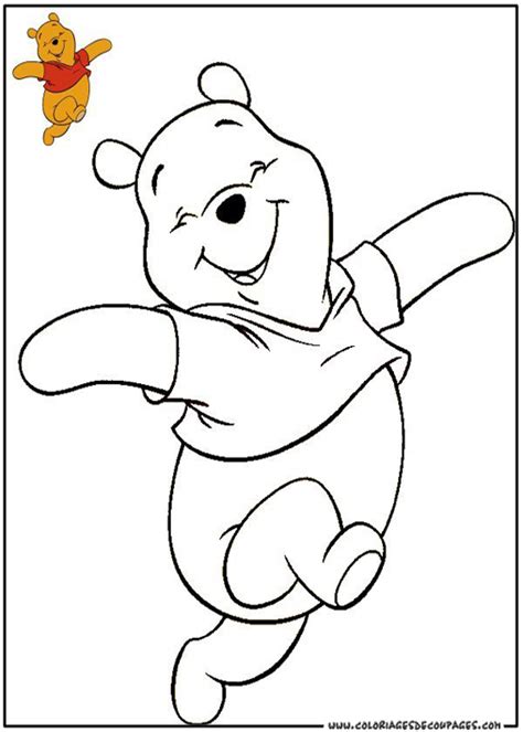 Winnie L Ourson Coloriage Colorier Les Coloriages Et Dessin Imprimer