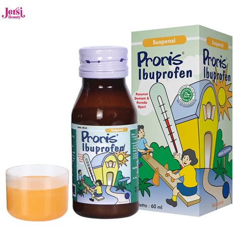 Jual Proris Suspensi Ml Rasa Jeruk Obat Penurun Demam Anak