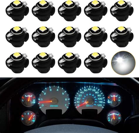 Amazon MbuyDIY White LED Lights Bulbs For Instrument Gauge Cluster