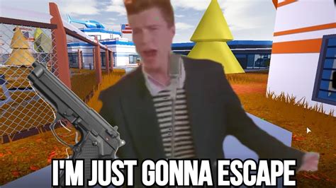 Rick Astley Plays ROBLOX JAILBREAK And Gets ARRESTED YouTube