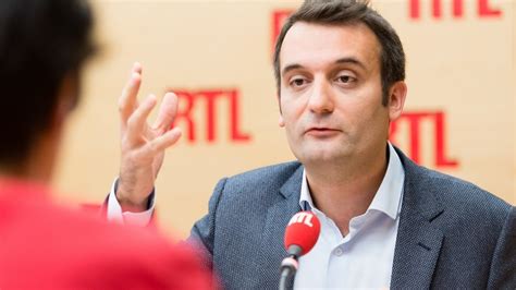 Florian Philippot Tait L Invit De Rtl Le Septembre Youtube