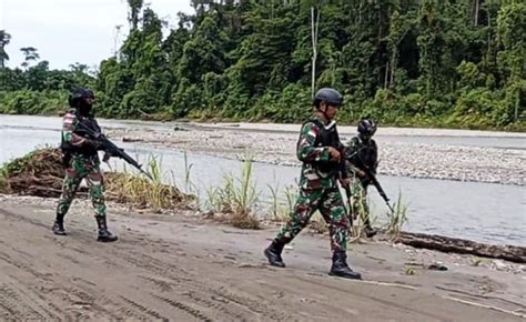 Kontak Tembak TNI Dengan KKB Di Distrik Dekai 1 Prajurit TNI Tewas