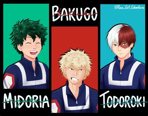 My first MHA fanart attempt! : r/BokuNoHeroAcademia