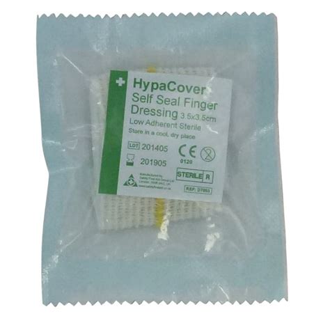 Finger Dressing self Seal 3.5x3.5cm - First Aid Supplies