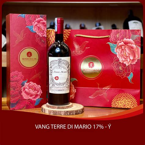 Vang Terre Di Mario Rosso Vang Ý Cao Cấp Thịnh Vang