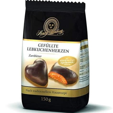 5x Henry Lambertz gefüllte Lebkuchen Herzen á 150g MHD 30 5 19 Amazon