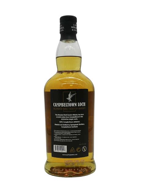 Campbeltown Loch Blended Malt Scotch Whisky Whiskey Bidders Irish