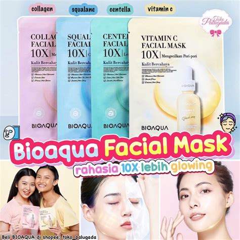 Bioaqua Sheet Mask 10x The Effect Mask 28ml Bio Aqua Facial Mask