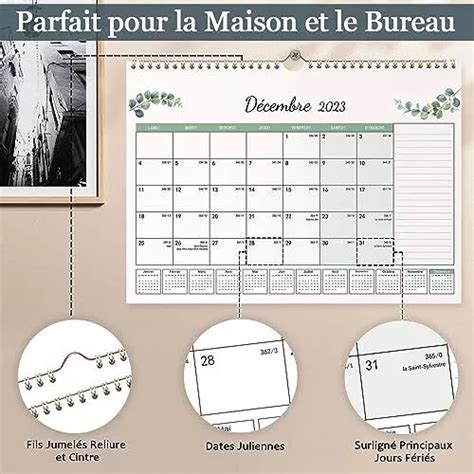 Calendrier Calendrier Familial Mural Fran Ais Sept